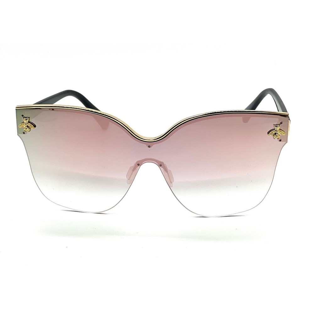 Women Sunglasses Mirror Lens Reflective Oversized Shades Fashion Outdoor Lentes - Picture 5 of 9